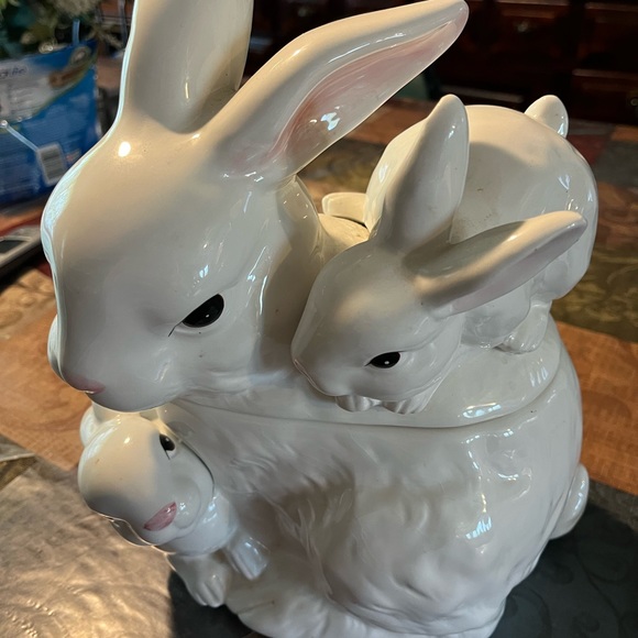 Kitchen Vintage Rabbit Cookie Jar Poshmark